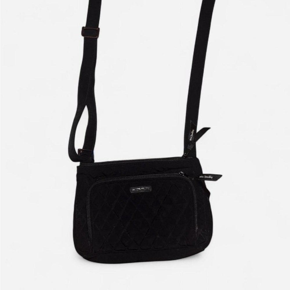 Vera Bradley Black Quilted Crossbody Bag